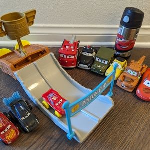 Disney Pixar Cars bath pool toy bundle